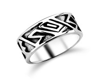 Silver Ring Fabulous Style TXR-11